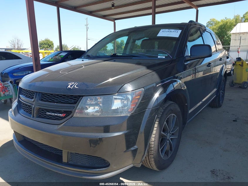 Vin: 3c4pdcab8ht696691, lot: 45766178, dodge journey se 20172