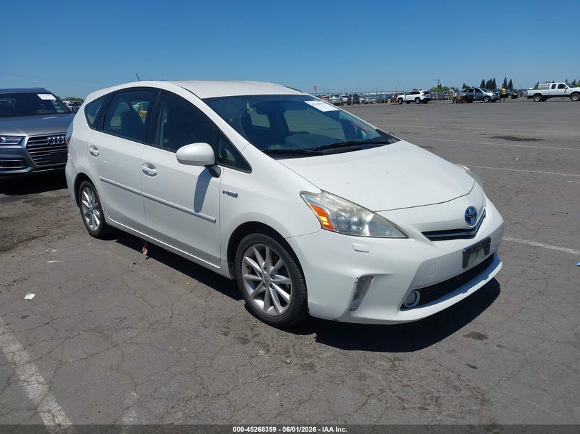 Vin: jtdzn3euxc3064426, lot: 45766183, toyota prius v five 2012 img_1