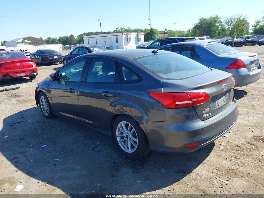 Vin: 1fadp3f22jl201928, lot: 45766198, ford focus se 20183