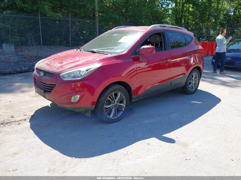 Vin: km8jucag3eu924045, lot: 45766228, hyundai tucson se 20142