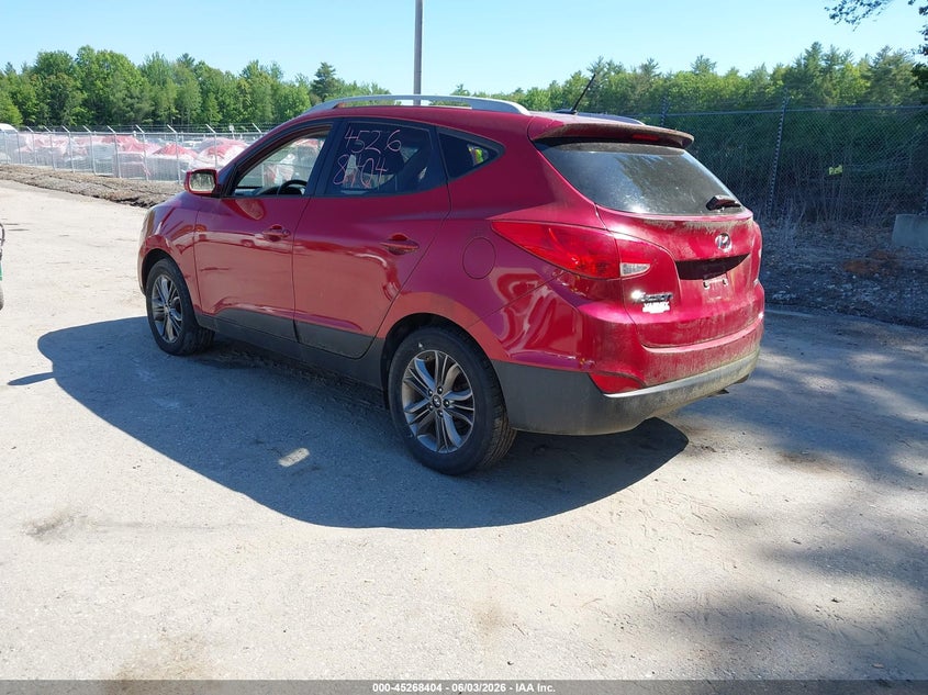 Vin: km8jucag3eu924045, lot: 45766228, hyundai tucson se 20143