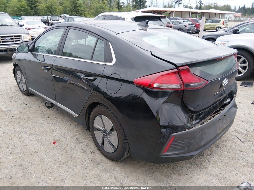 Vin: kmhc75lc6mu260859, lot: 45766230, hyundai ioniq hybrid se 20213