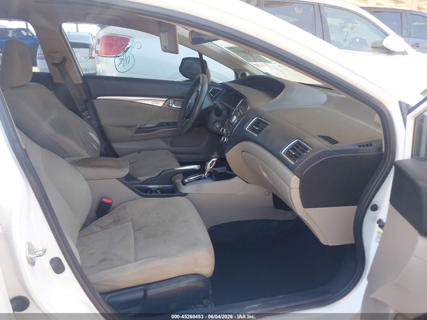 2013 HONDA CIVIC SEDAN 1.8L I-4 VVT, 140HP