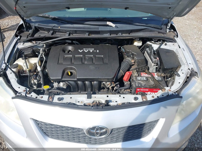 2009 TOYOTA COROLLA SEDAN 1.8L I-4 DOHC, VVT, 132HP