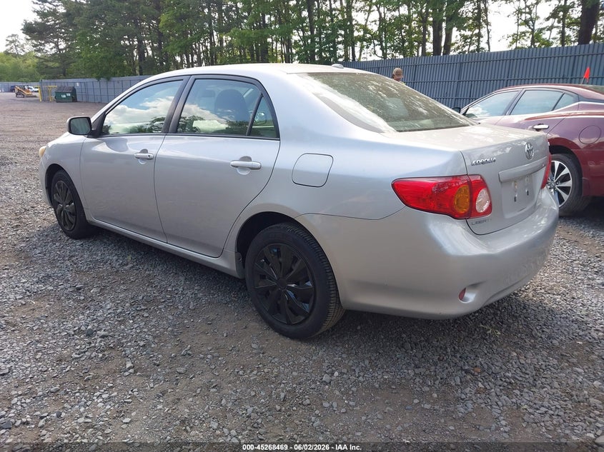 2009 TOYOTA COROLLA SEDAN 1.8L I-4 DOHC, VVT, 132HP