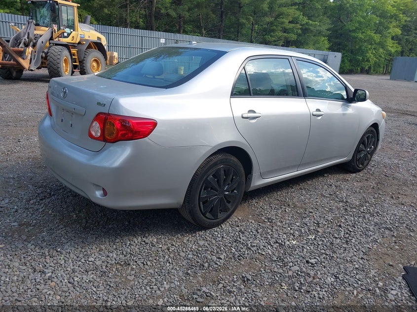 2009 TOYOTA COROLLA SEDAN 1.8L I-4 DOHC, VVT, 132HP
