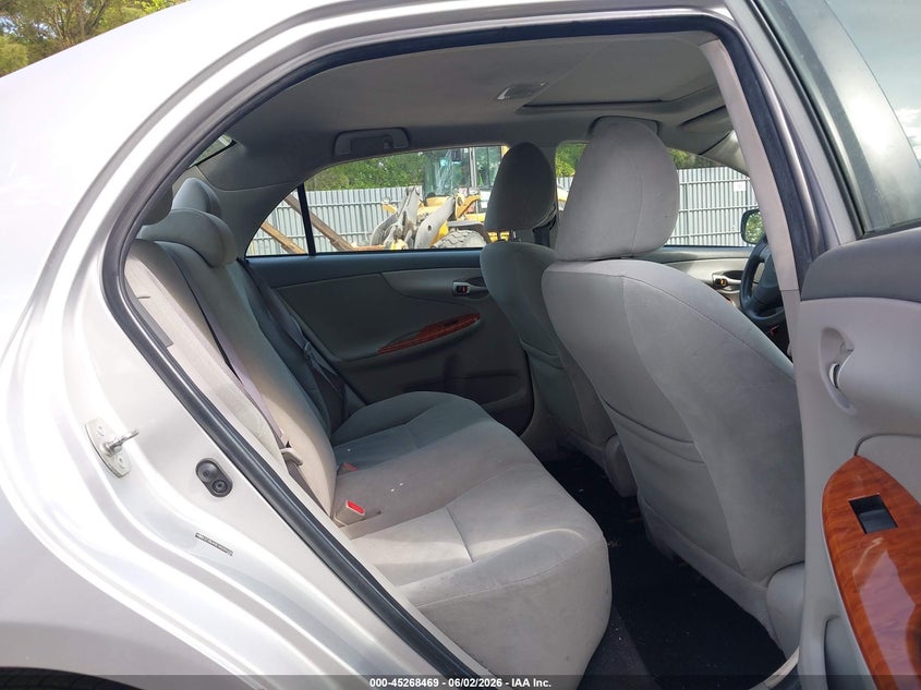 2009 TOYOTA COROLLA SEDAN 1.8L I-4 DOHC, VVT, 132HP