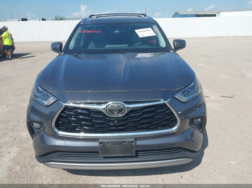 VIN: 5TDFZRAH9LS016899 2020 TOYOTA HIGHLANDER PLATINUM