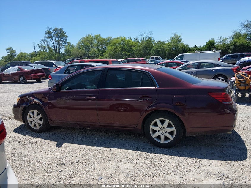 2008 Toyota Avalon Xl VIN: 4T1BK36B38U278601 Lot: 45268506