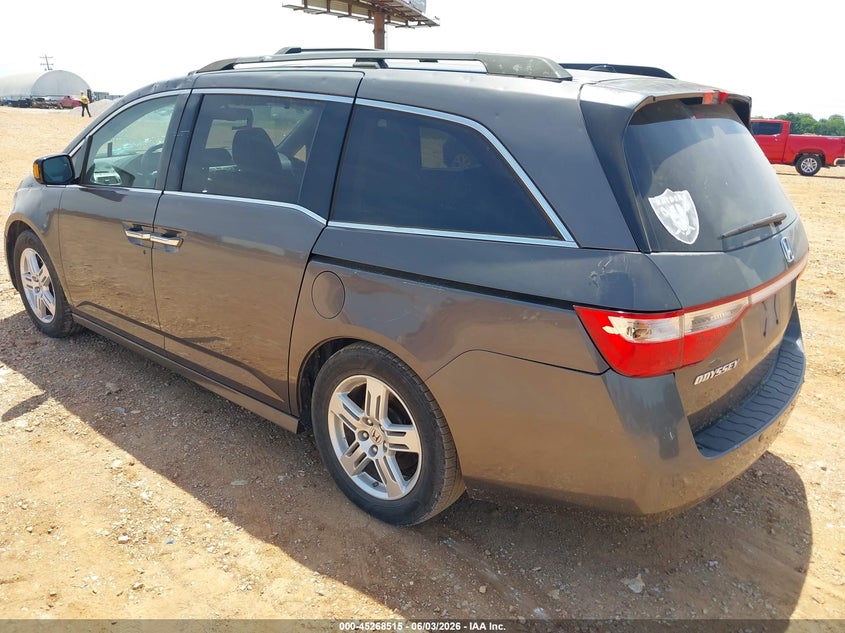 Vin: 5fnrl5h98cb006472, lot: 45766339, honda odyssey touring/touring elite 20123