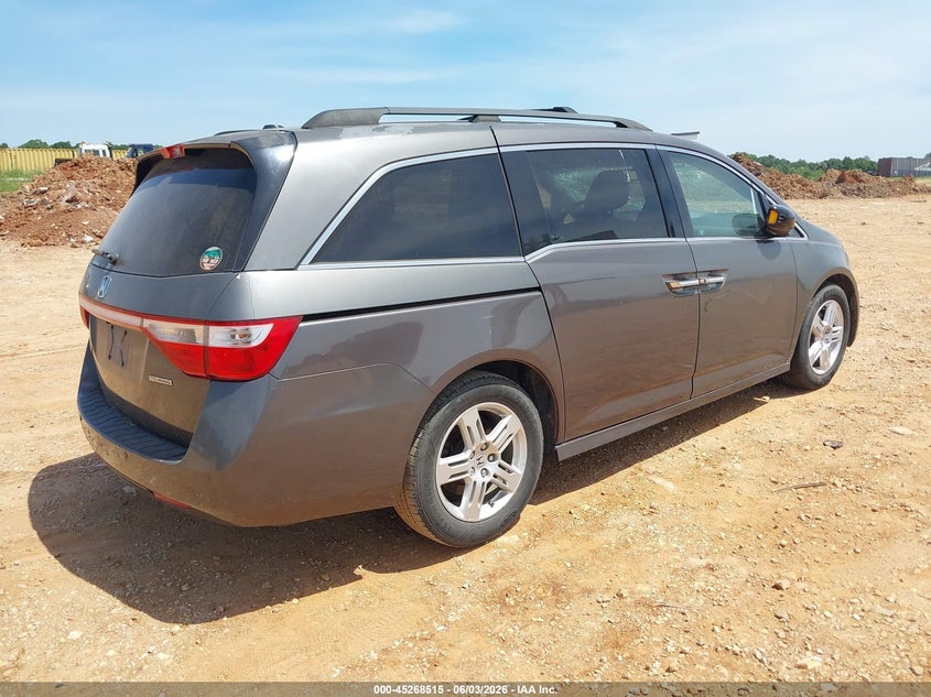 Vin: 5fnrl5h98cb006472, lot: 45766339, honda odyssey touring/touring elite 20124