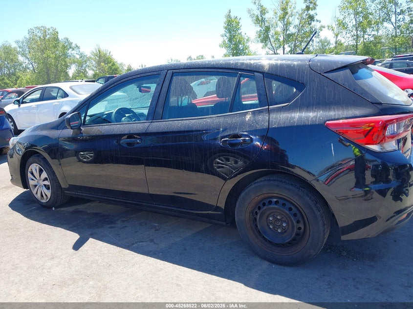 2022 Subaru Impreza Base 5-Door VIN: 4S3GTAB61N3713525 Lot: 45268522