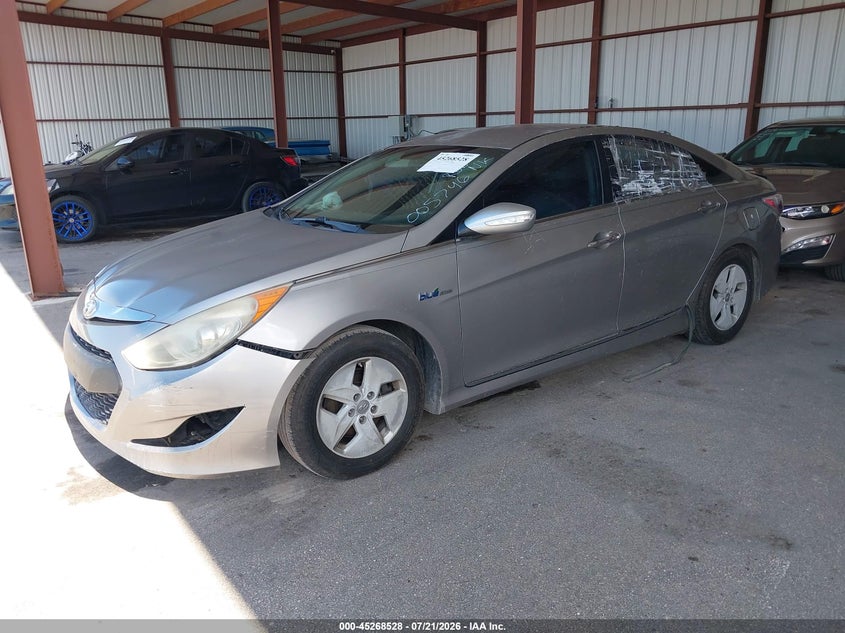 Vin: kmhec4a40ba005746, lot: 45766352, hyundai sonata hybrid 20112