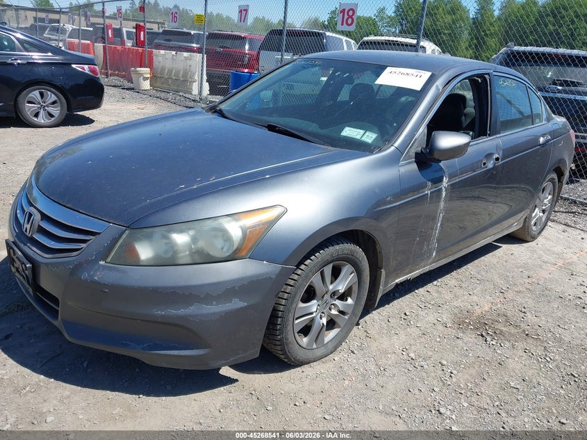 Vin: 1hgcp2f66ba125602, lot: 45766365, honda accord 2.4 se 20112