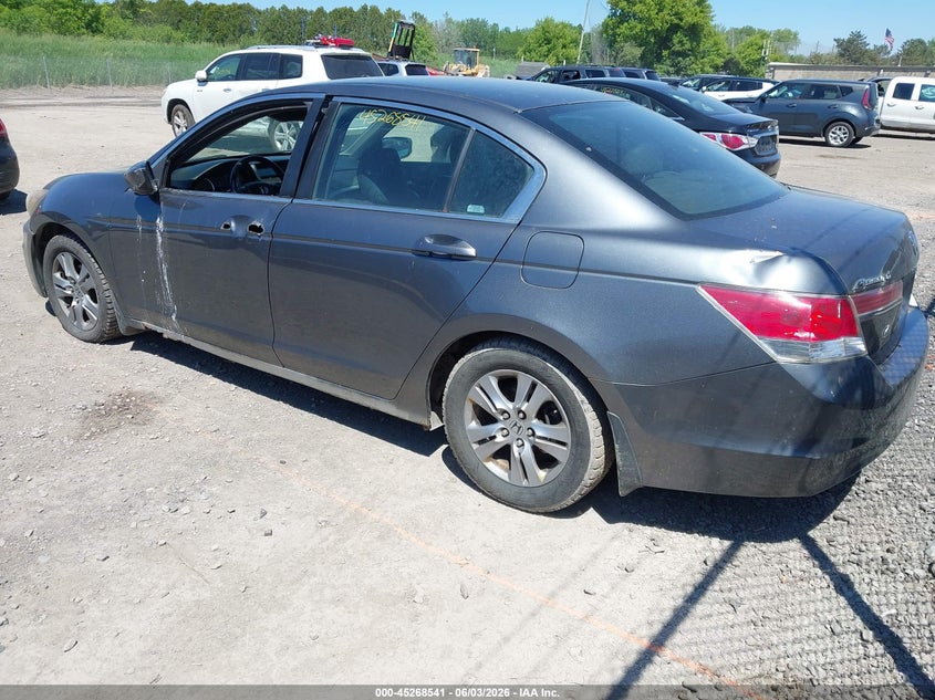 Vin: 1hgcp2f66ba125602, lot: 45766365, honda accord 2.4 se 20113