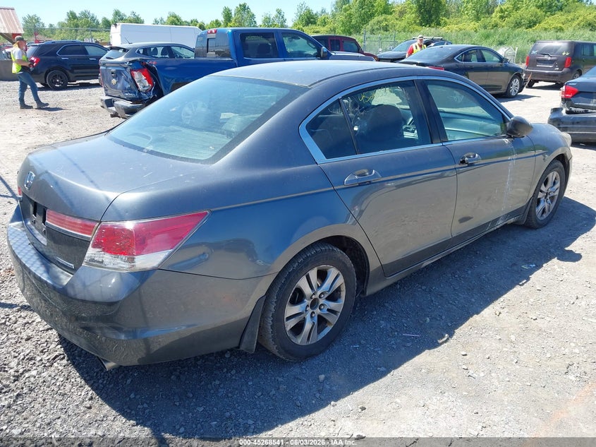 Vin: 1hgcp2f66ba125602, lot: 45766365, honda accord 2.4 se 20114