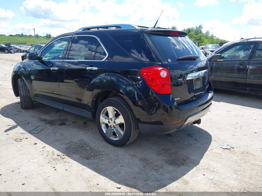 2012 Chevrolet Equinox 2.4 Ltz black Lot 111045268549 Vin 2GNALFEK1C6222705