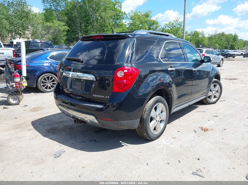 2012 Chevrolet Equinox 2.4 Ltz black Lot 111045268549 Vin 2GNALFEK1C6222705