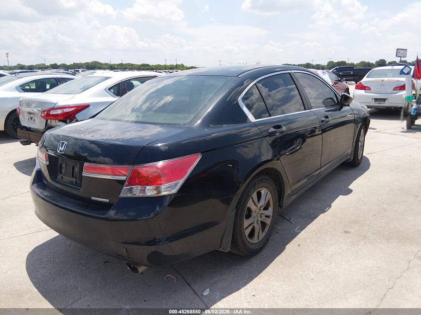2012 Honda Accord 2.4 2.4 Se black Lot 111045268550 Vin 1HGCP2F60CA069366