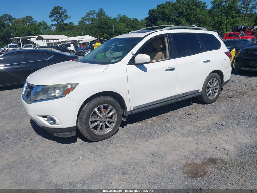2013 NISSAN PATHFINDER auction photo 2