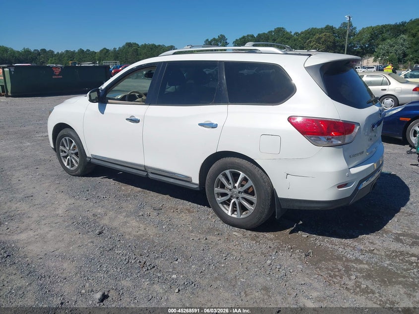 2013 NISSAN PATHFINDER auction photo 3