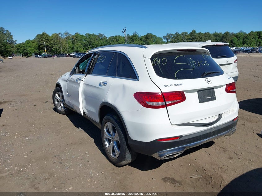 Vin: wdc0g4kb9jf402156, lot: 45766419, mercedes-benz glc 300 4matic 20183