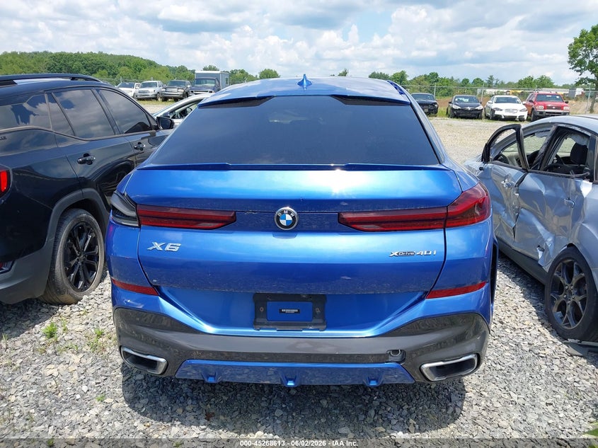 VIN 5UXCY6C07L9C66010 2020 BMW X6 XDRIVE40I