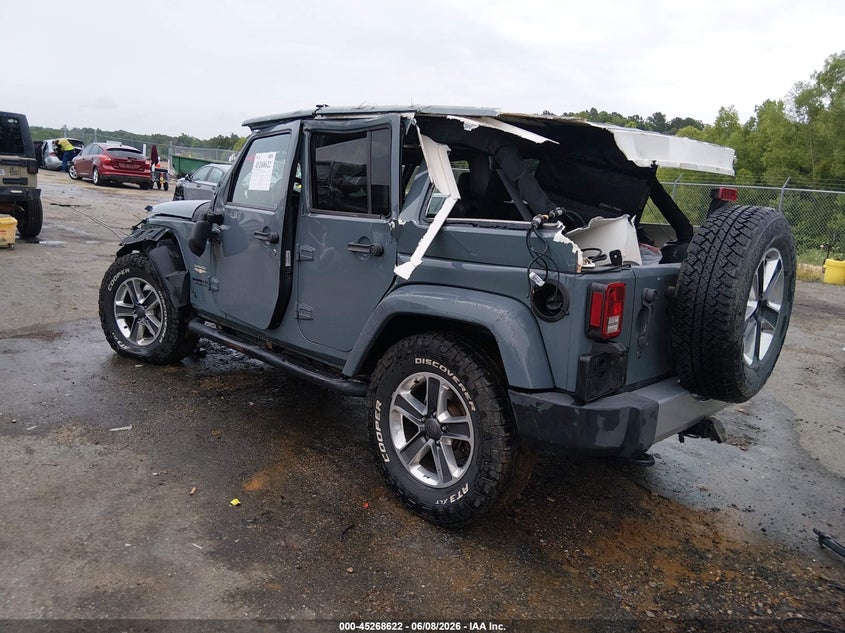 Vin: 1c4bjweg9el209595, lot: 45766446, jeep wrangler unlimited sahara 20143