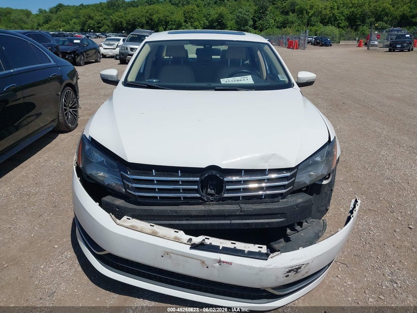 2013 Volkswagen Passat 2.0L Tdi Se VIN: 1VWBN7A37DC030383 Lot: 45268623