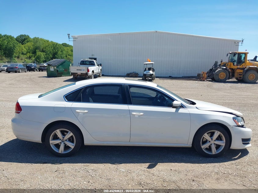 2013 Volkswagen Passat 2.0L Tdi Se VIN: 1VWBN7A37DC030383 Lot: 45268623