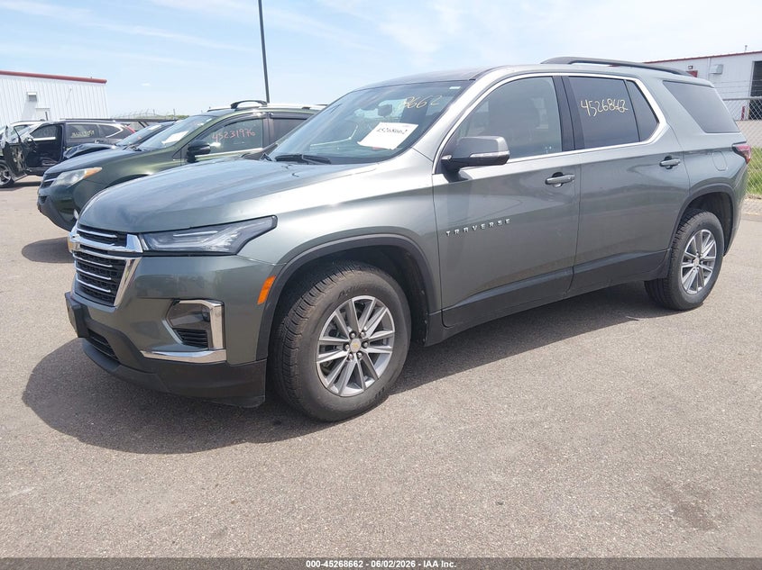 2022 CHEVROLET TRAVERSE auction photo 2