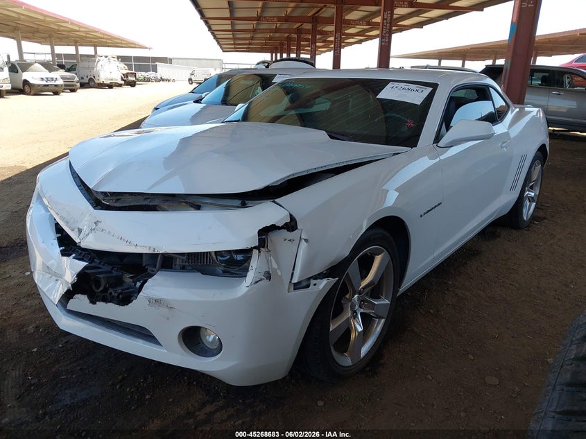 Vin: 2g1fc1ed2b9101657, lot: 45766507, chevrolet camaro 2lt 20112