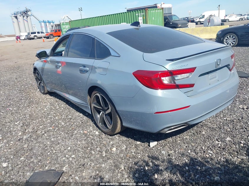 Vin: 1hgcv1f43na042177, lot: 45766542, honda accord sport special edition 20223