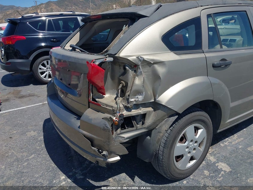 2007 Dodge Caliber VIN: 1B3HB28B87D194330 Lot: 45268728