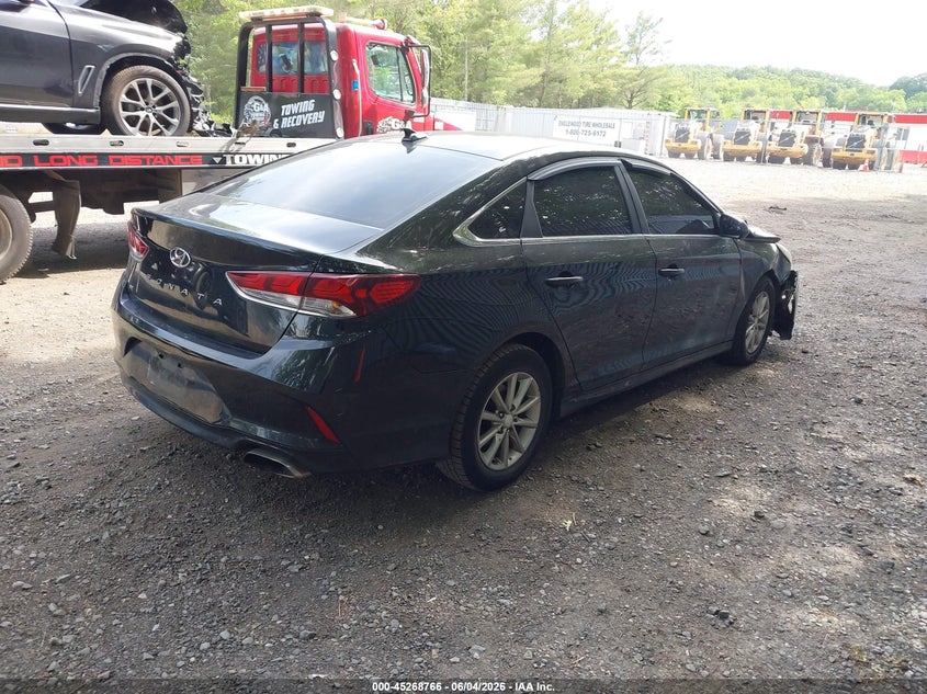 Vin: 5npe24af8kh750259, lot: 45766590, hyundai sonata se 20194