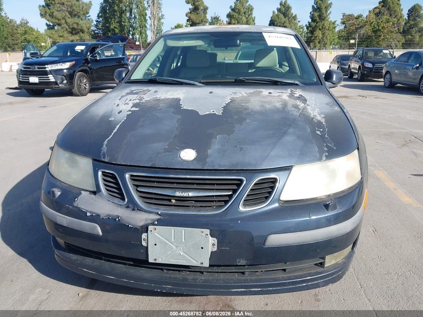 2006 Saab 9-3 2.0T VIN: YS3FD49Y261032295 Lot: 45268782