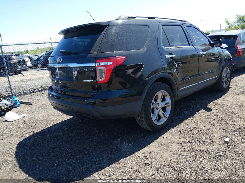 Vin: 1fm5k7f88egb63527, lot: 45766609, ford explorer limited 20144