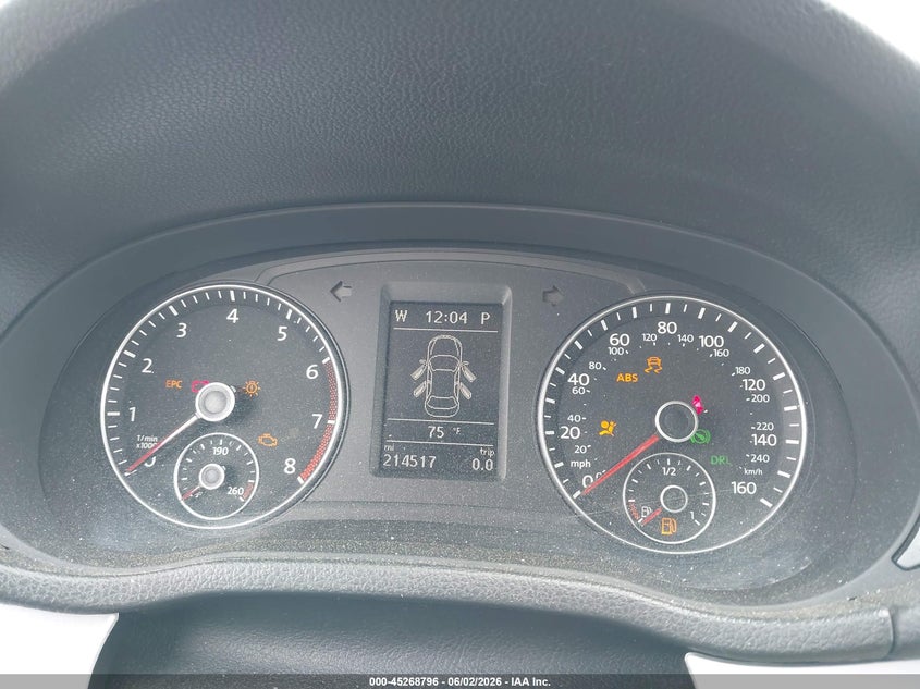 2013 Volkswagen Passat 2.5L Se VIN: 1VWBP7A35DC023684 Lot: 45268796