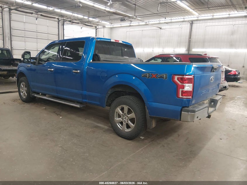 Vin: 1ftfw1e41kfc46470, lot: 45766651, ford f-150 xlt 20193