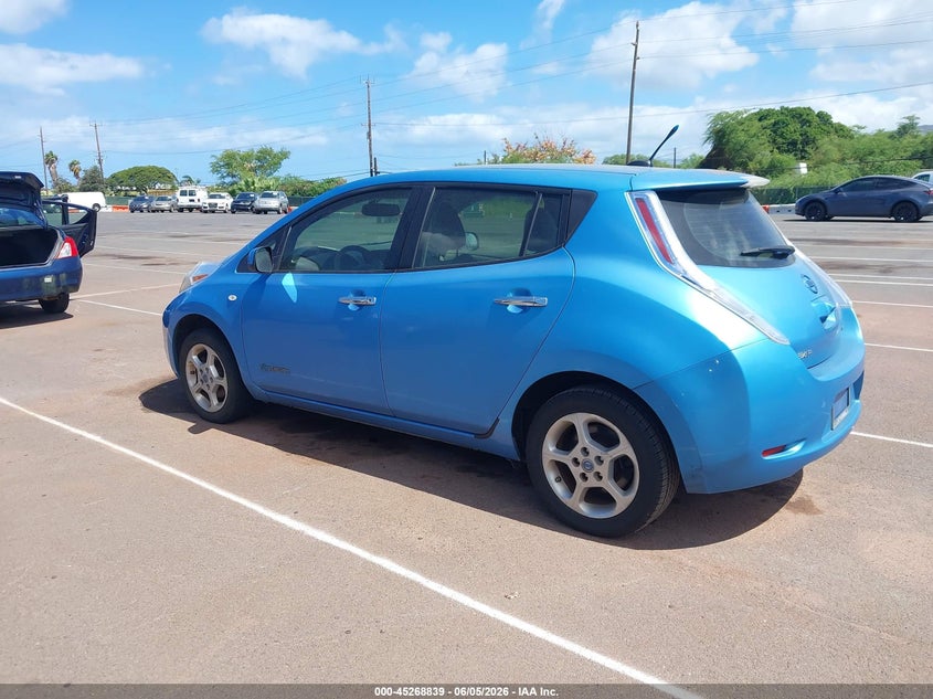 2011 NISSAN LEAF auction photo 3