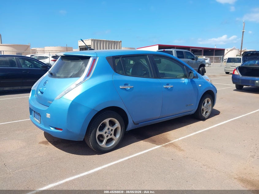 2011 NISSAN LEAF auction photo 4
