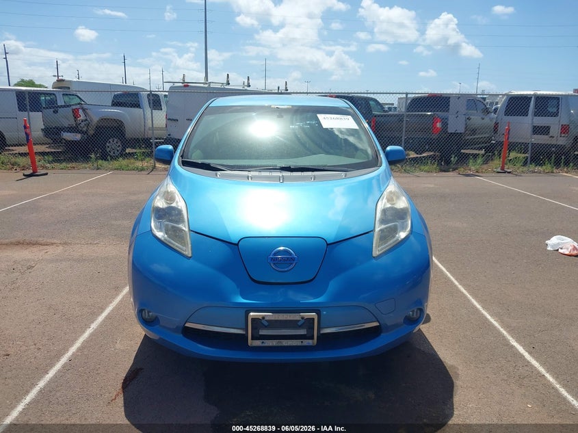 2011 NISSAN LEAF auction photo 6