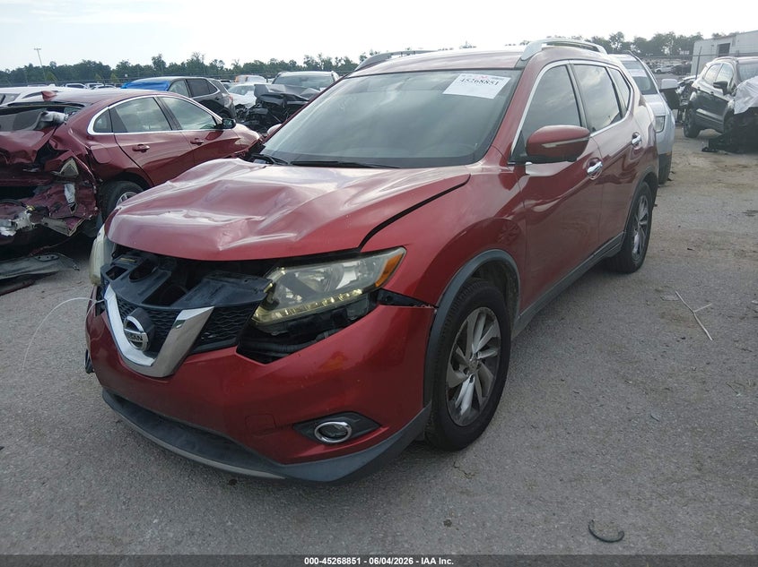 5N1AT2MT2EC752411 2014 Nissan Rogue Sl photo 1
