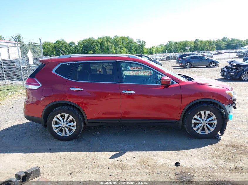 2016 Nissan Rogue Sv VIN: 5N1AT2MV0GC774296 Lot: 45268856