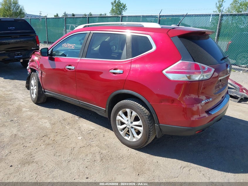 Vin: 5n1at2mv0gc774296, lot: 45766680, nissan rogue sv 20163