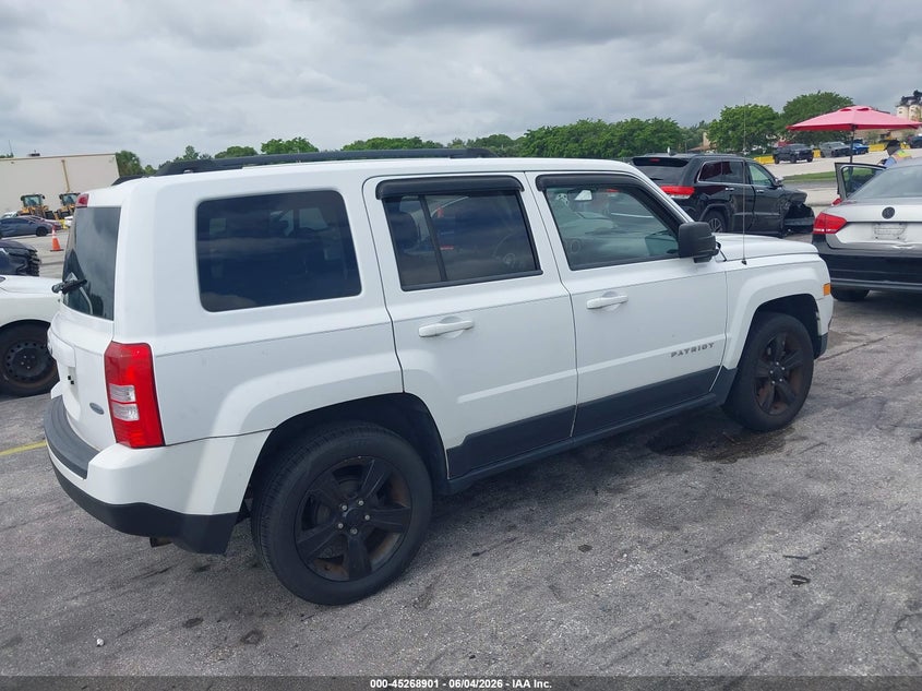 Vin: 1c4njpfa3ed772634, lot: 45766725, jeep patriot latitude 20144