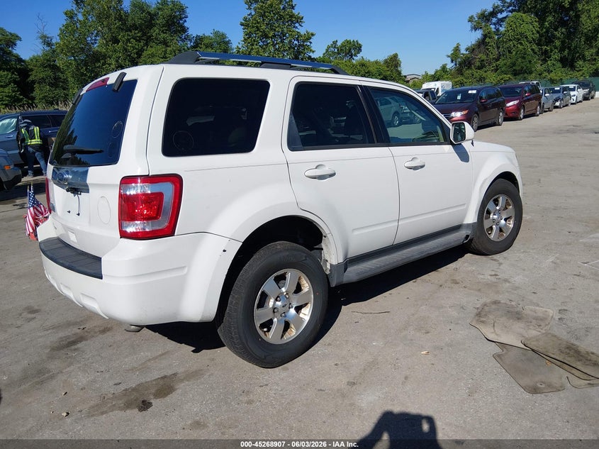Vin: 1fmcu0e78cka71944, lot: 45766731, ford escape limited 20124