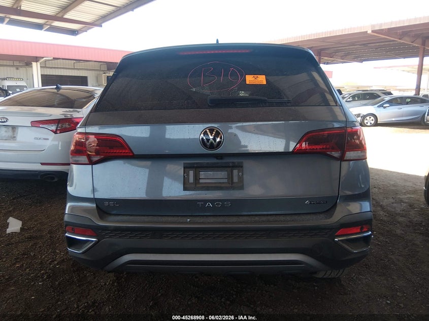 2022 Volkswagen Taos 1.5T Sel VIN: 3VVJX7B22NM020912 Lot: 45268908