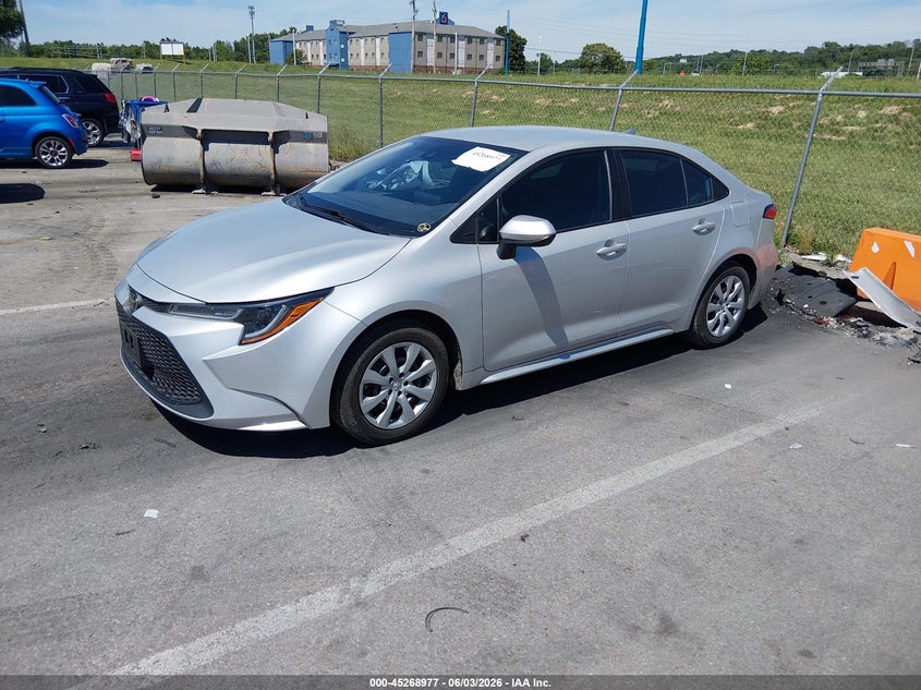 Vin: 5yfepmae0np309032, lot: 45766801, toyota corolla le 20222