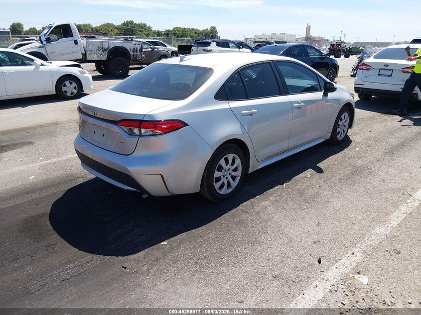 Vin: 5yfepmae0np309032, lot: 45766801, toyota corolla le 20224